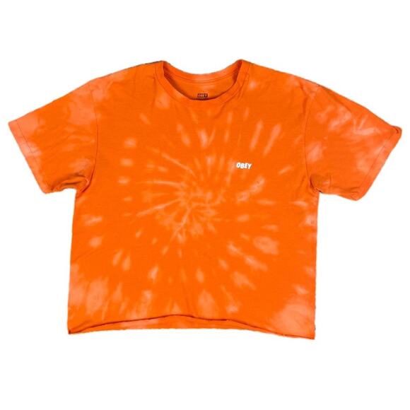 Obey Propaganda Y2K Cut Off T Shirt - Picture 2 of 4